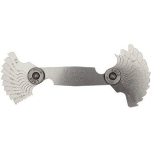 Mitutoyo Thread Gauge 0.4-7mm Metric