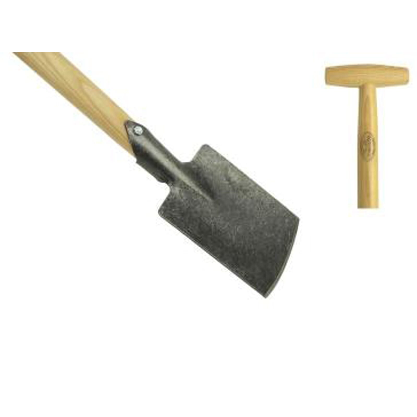 Dewit Border Spade Ash T-Handle 1M