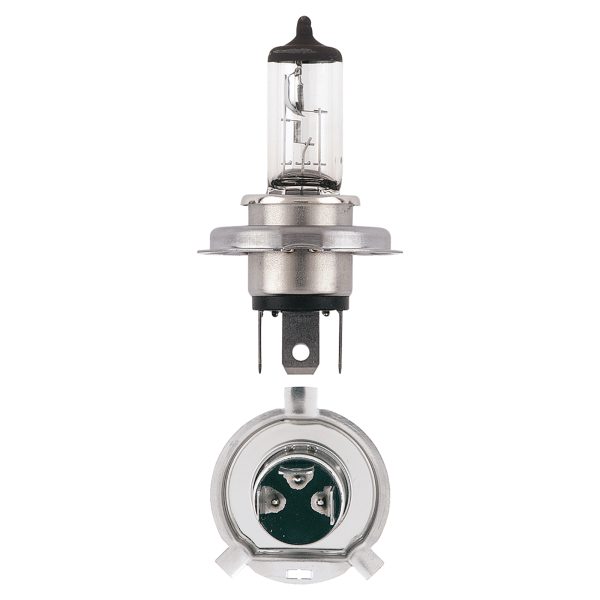 PLUS 100 H4 HALOGEN GLOBE 12V 60/55W PK2
