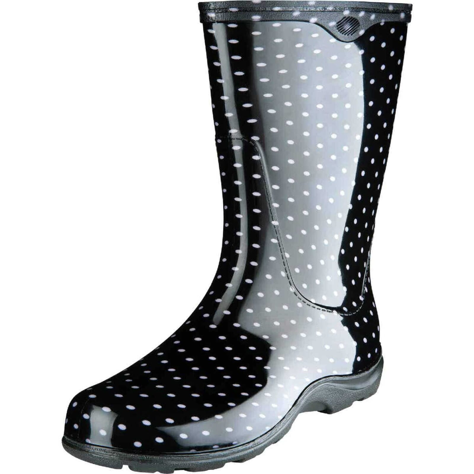 Sloggers Womens Rain Boots Polka Dot Size 9