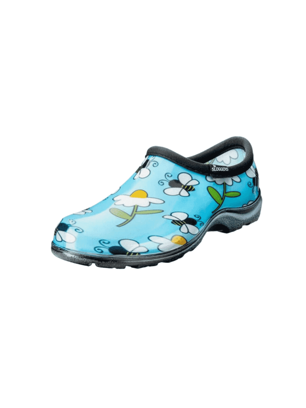 Sloggers Womens Rain Shoes Bee Blue Size 07