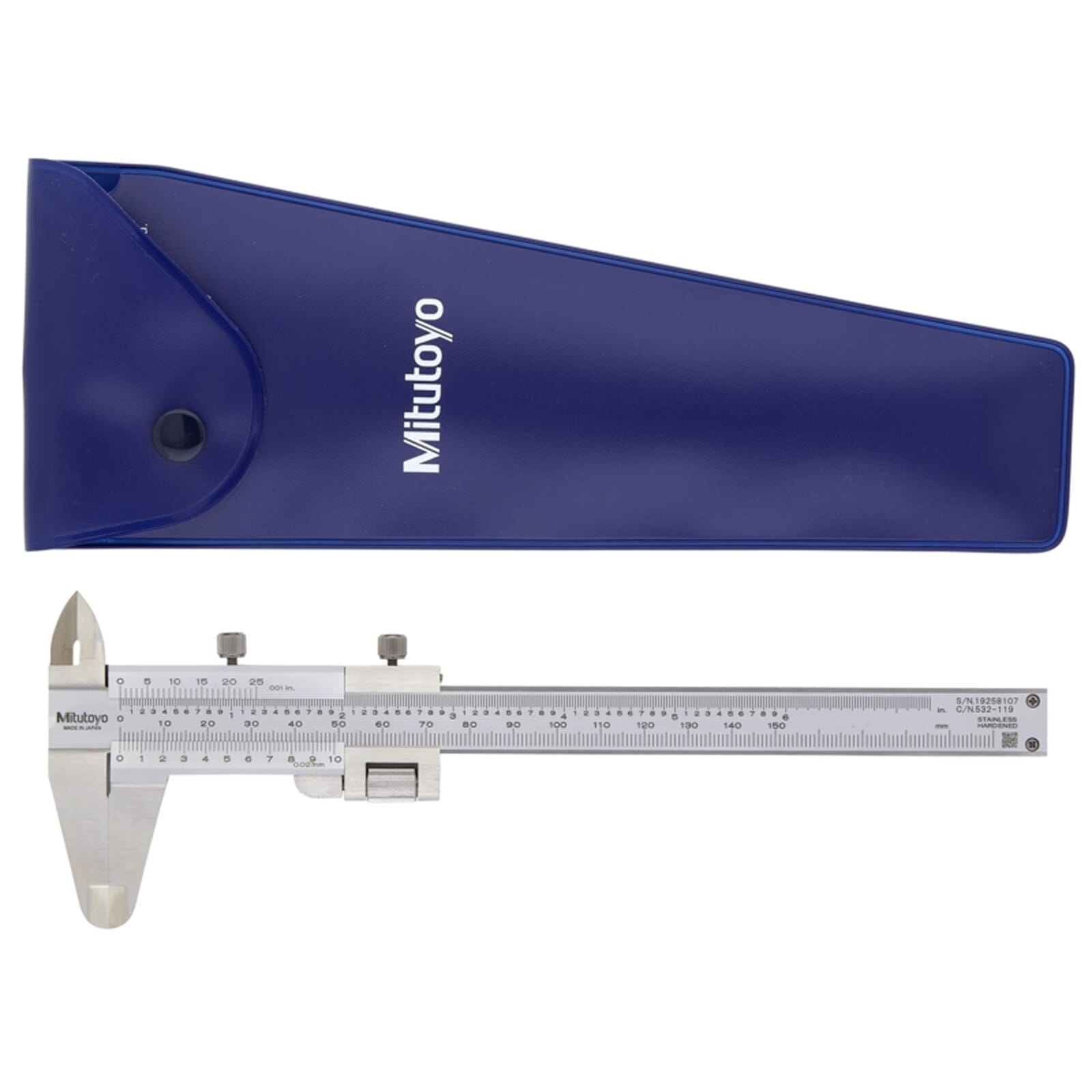 Mitutoyo Vernier 5"/130mm x .001"/0.02mm Fine Adjustment Model