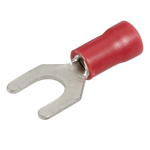 TERMINAL SPADE RED 5.0mm