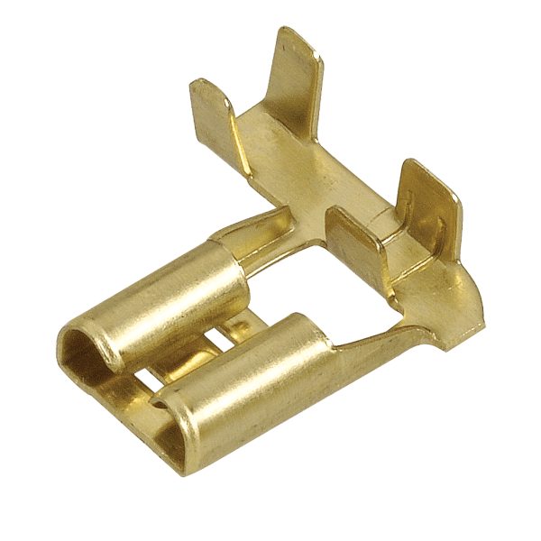 TERMINAL NON/INSUL BRASS Q.C
