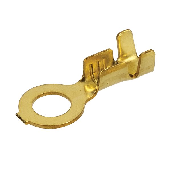 TERMINAL NON INSUL RING BRASS