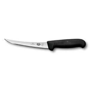 Victorinox Boning Knife 5.6613.12cm Flexible Blade Black Handle