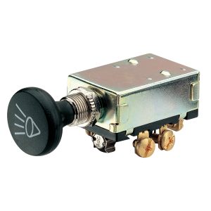 SWITCH PUSH PULL 30AMP H/LAMP