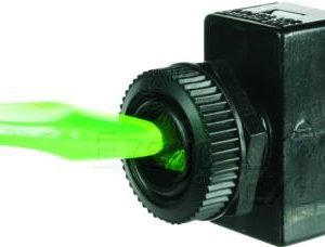 SWITCH TOGGLE ON/OFF GREEN 12V