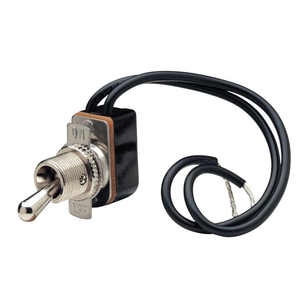 SWITCH TGLE 6AMP SPST W/LEAD