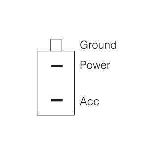SWITCH METAL TOGGLE LED BLUE