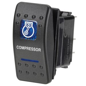 SWITCH ROCKER OFF/ON 12V COMPRESSOR