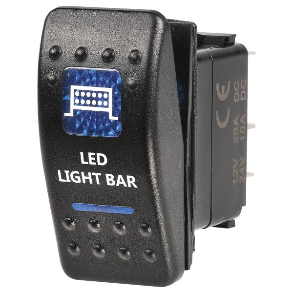 SWITCH ROCKER OFF/ON 12V LIGHT BAR