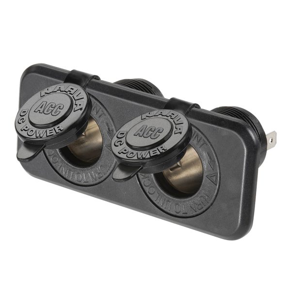 POWER ACCESS TWIN CIG SOCKET