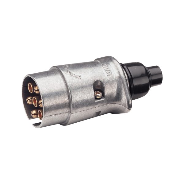 PLUG TRAILER 5 PIN METAL