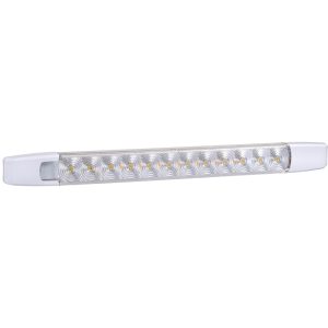 12V DUAL LED STRIP LAMP WHITE/AMBER