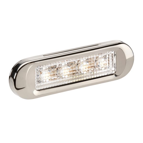 MDL8 LED FEOM (W) INC SS COVER
