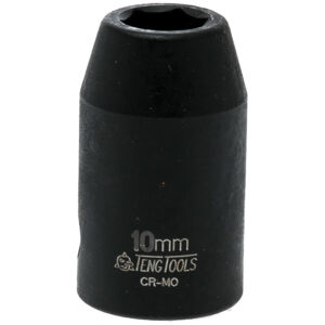 Teng 1/2in Dr. Impact Socket 10mm Ansi