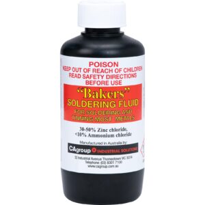 Bakers Soldering Fluid 250ml