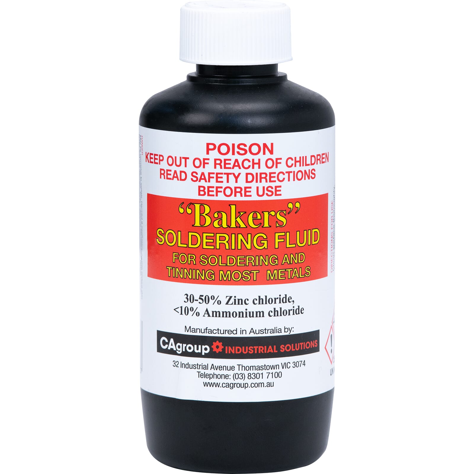 Bakers Soldering Fluid 250ml