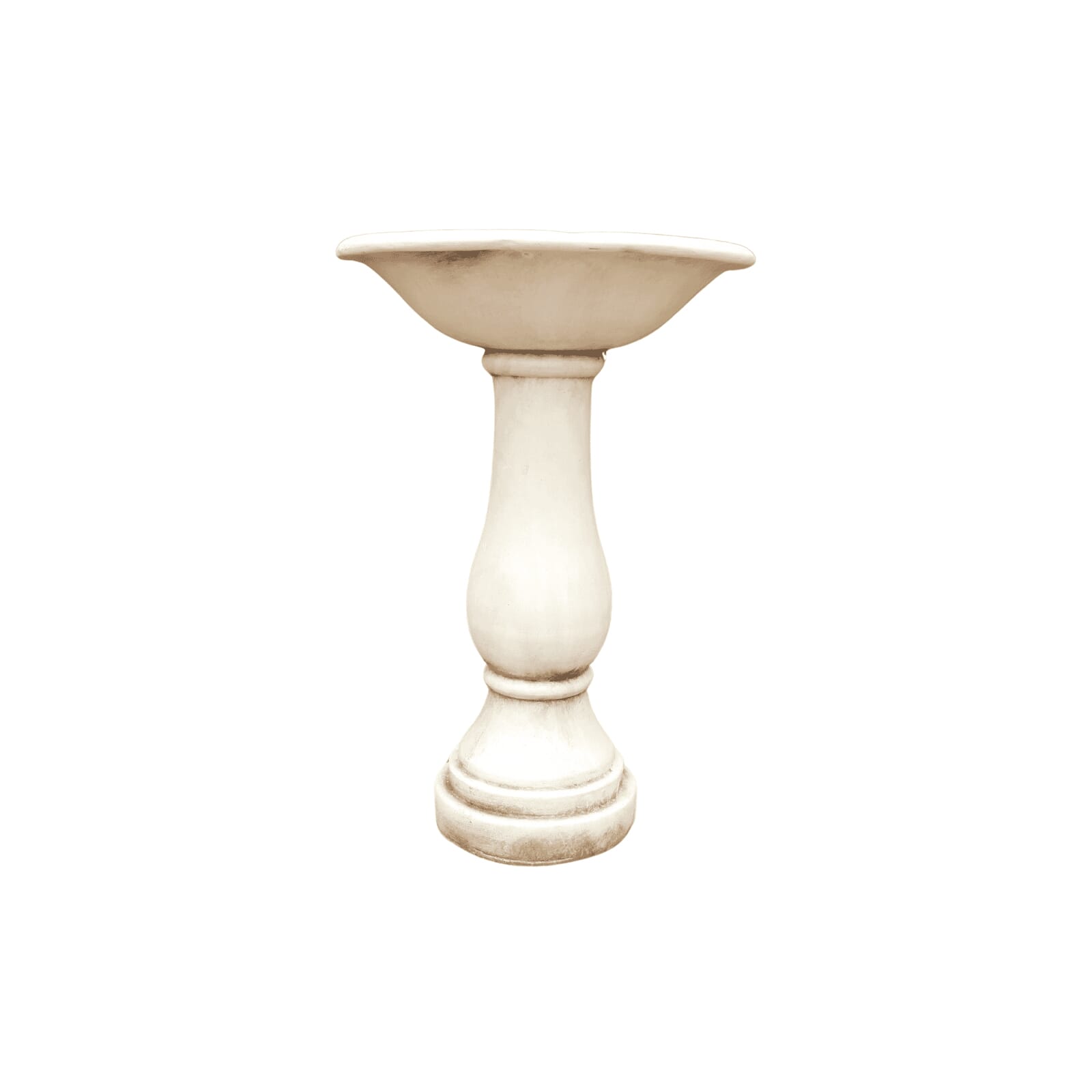Omni Fibre Clay Bird Bath/Feeder - Angelic Oasis
