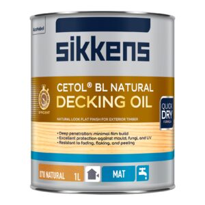Sikkens BL Natural Decking Oil - Natural 1L