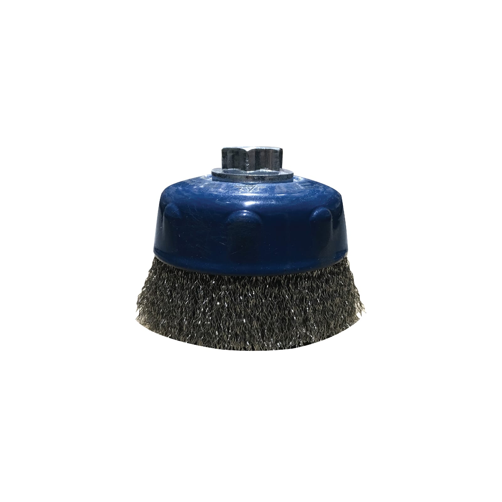 Jaz Cup Brush Crimped 125mm x 30mm x 0.3mm - M14 x 2 - Stainless Steel (BRUC-1250S)