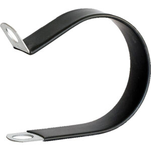 Global Cable Clamp/P-CLip 25 x 19mm W1 (100pc)