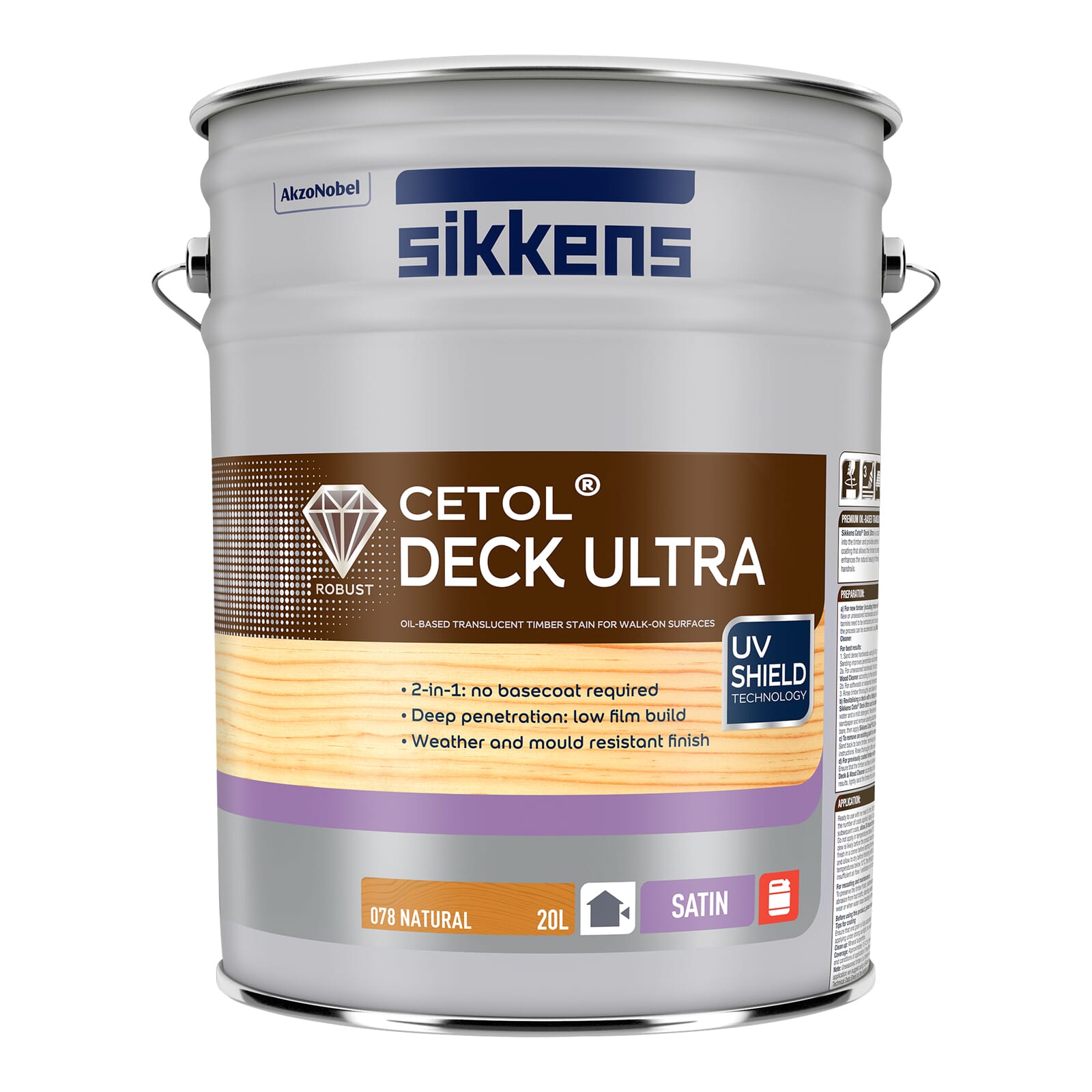 Sikkens Cetol Deck Ultra - Natural 20L