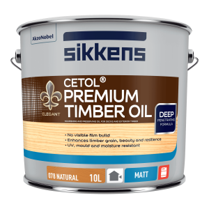 Sikkens Cetol Premium Timber Oil - Natural 10L