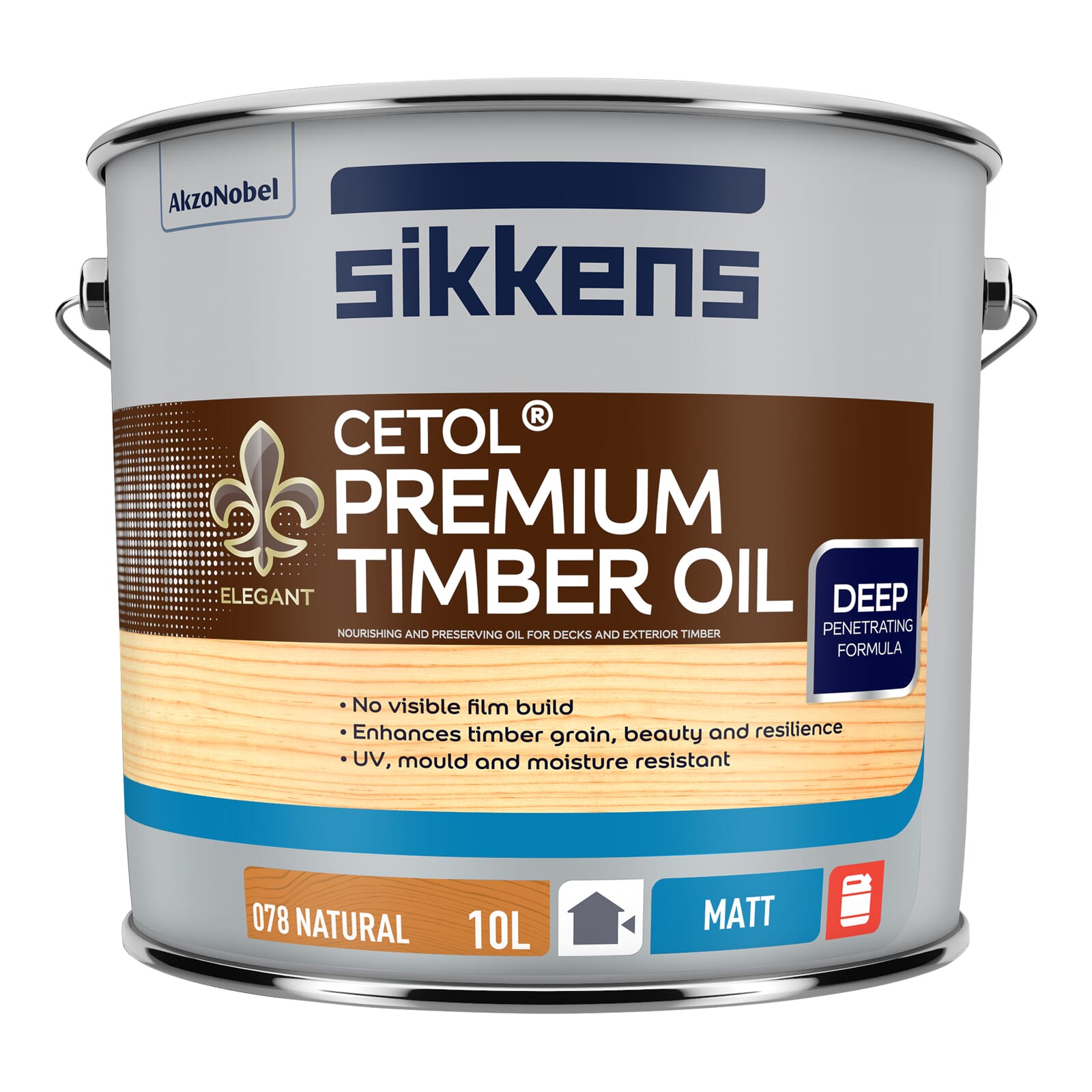 Sikkens Cetol Premium Timber Oil - Natural 10L