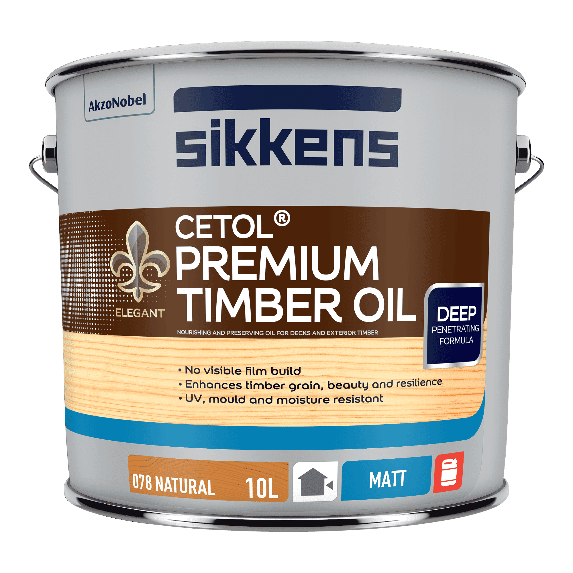 Sikkens Cetol Premium Timber Oil - Natural 10L