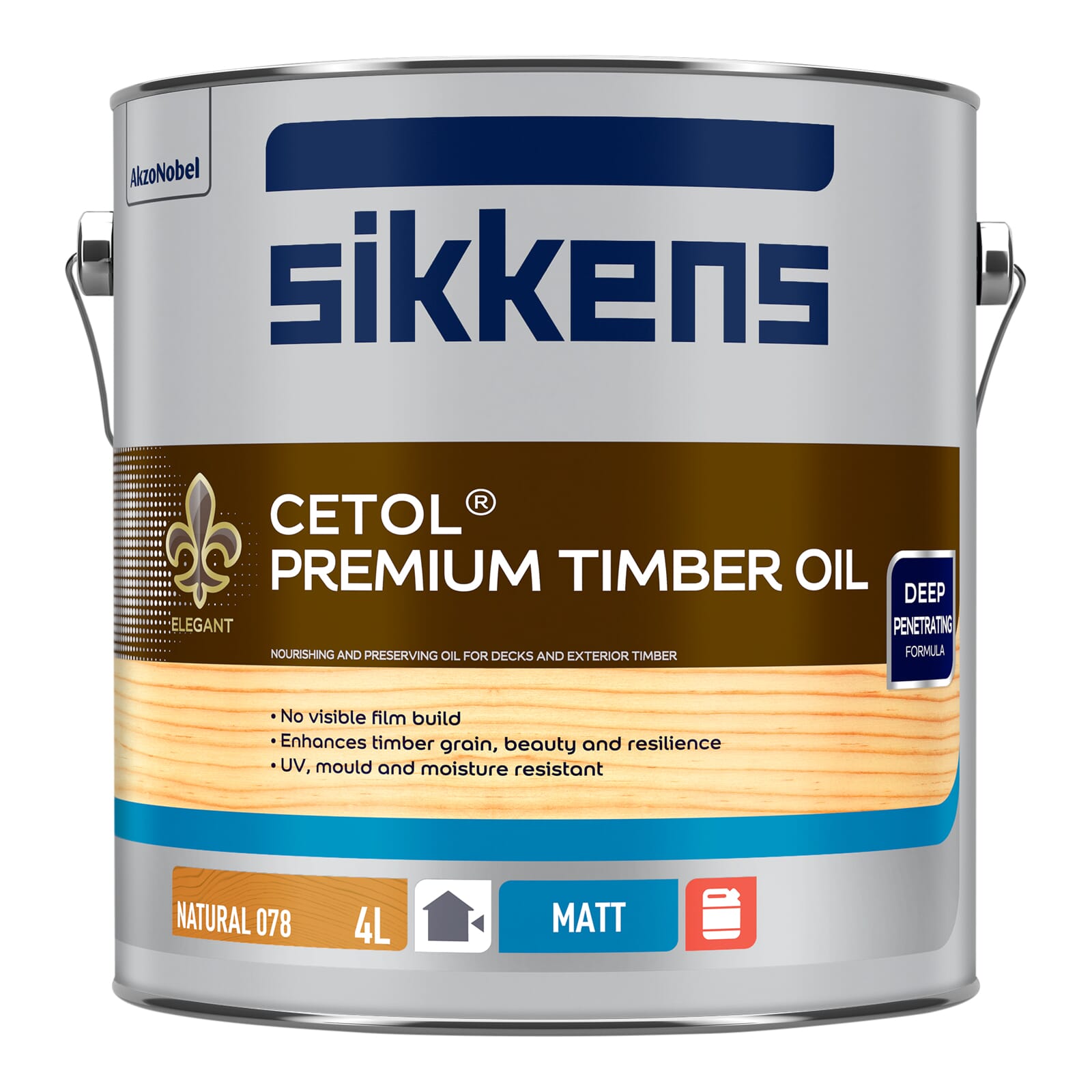 Sikkens Cetol Premium Timber Oil - Natural 4L