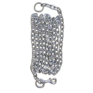 Taurus Regular Link Dog Chain 4mm X 2.45M + Snap & Ring