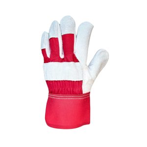 Omni Cow Hide Fabric Back Gloves Small
