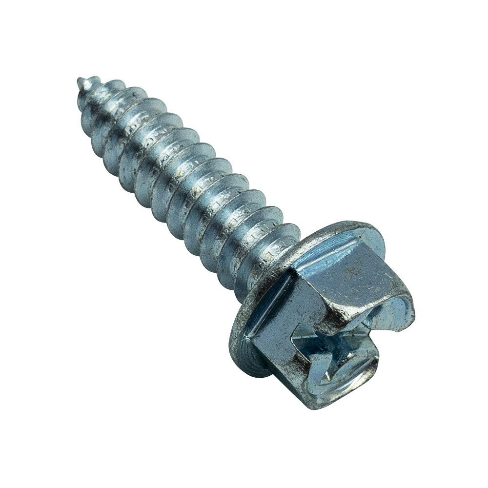 Champion 8G x 1in S/Tapping Screw Hex Head Phillips - 100pk