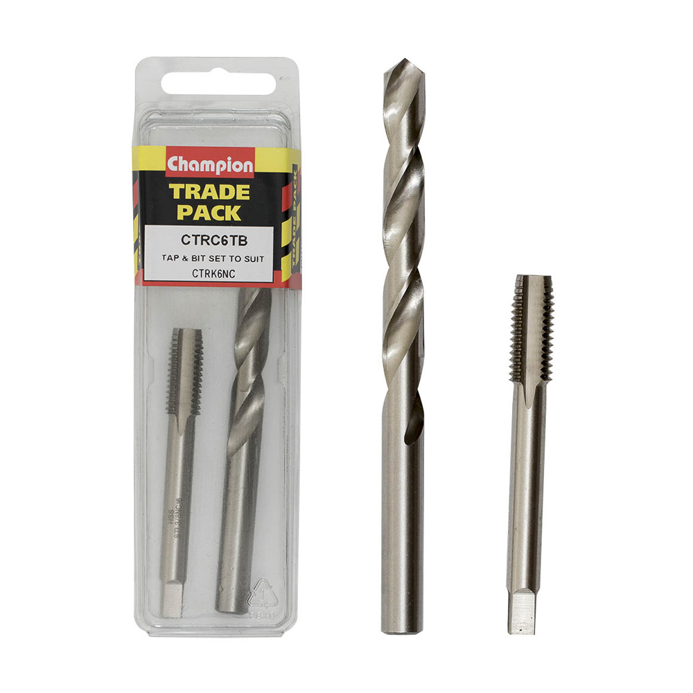 Champion Tap & Drill Bit Refills 3/8in UNC for CTRK6NC