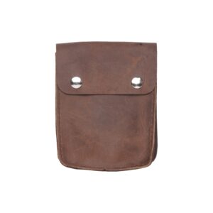 Taurus Leather Diary Pouch Gussetted Brown