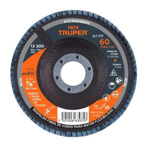 Truper Sanding Flap Disc for Grinder 115mm 60g