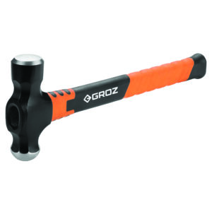 Groz Ball Pein Hammer 48oz - Fibreglass Handle 16in