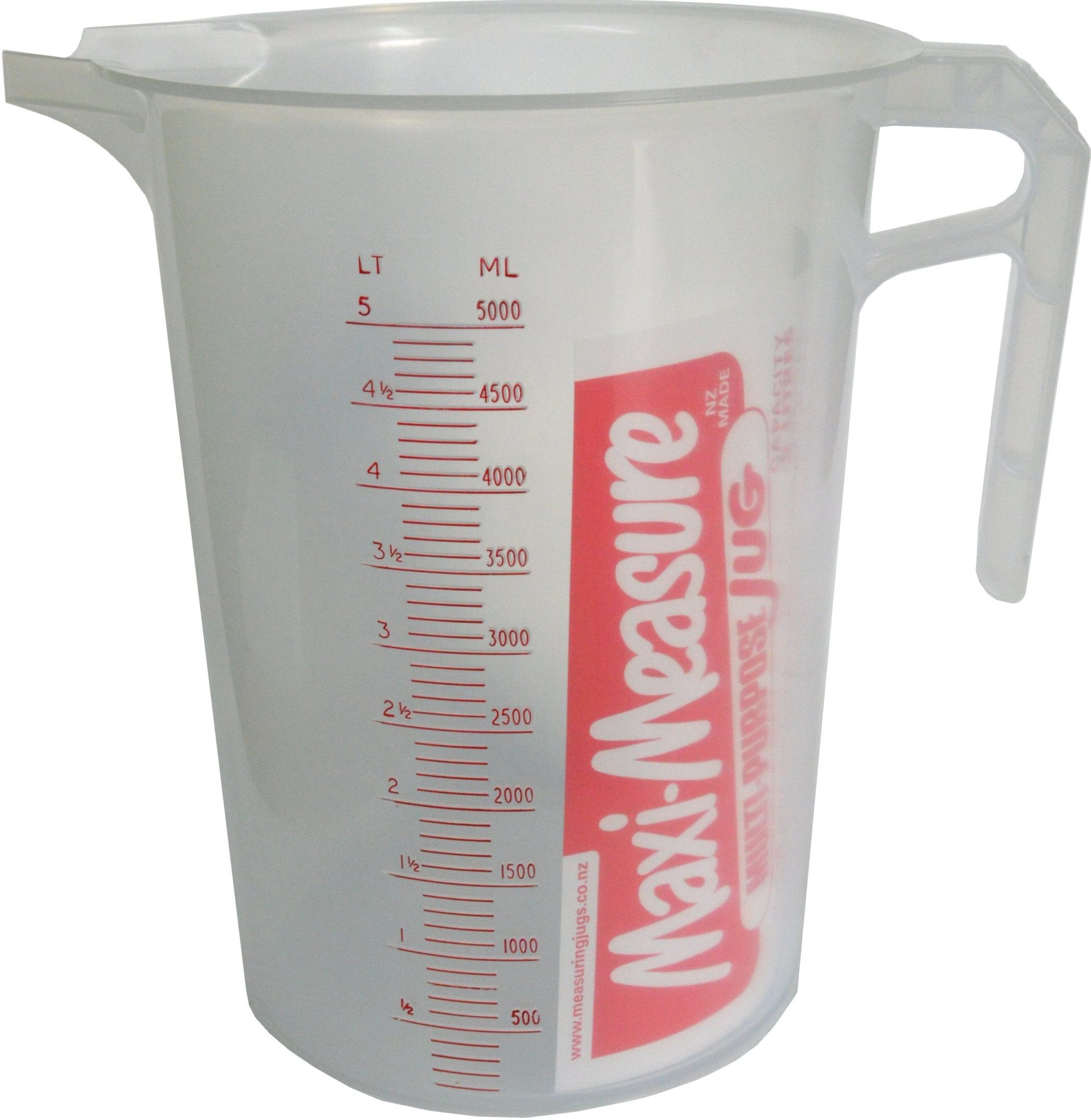Peak Plastic Measuring Jug 5L