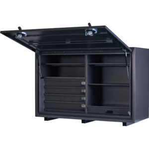 KABoxes 1400 Series 4 Drawer 5 Shelves - Charcoal Grey