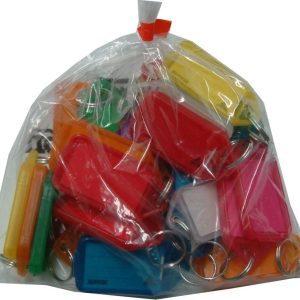 Kevron Key Tags "Giant" Assorted Colours 25-pce