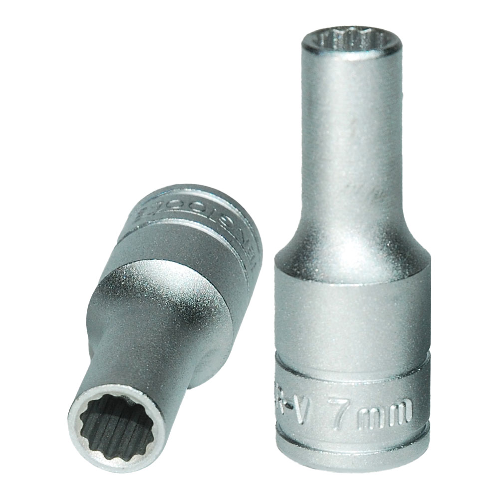 Teng 3/8in Dr. Deep Socket 7mm 12pt