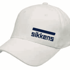 Sikkens Unstructured Curved Peak White Cap