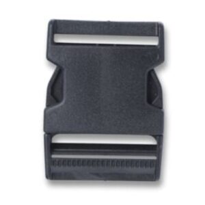 Taurus 50mm H/D Bk Nylon Buckle