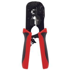 Hanlong HT-580ER Unshielded & Shielded Modular Plug Crimping Tool RJ45 Open-Pass