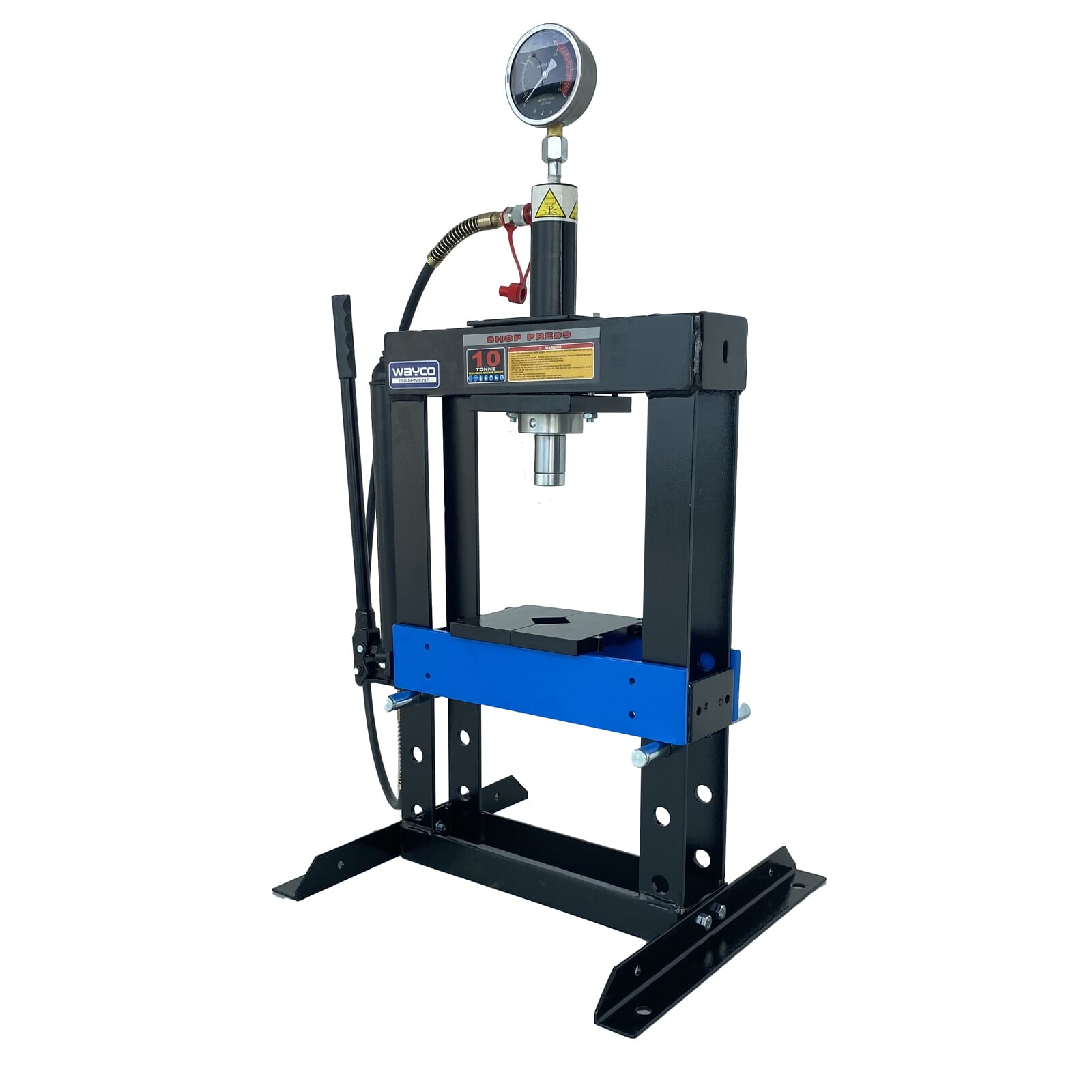 Wayco Hydraulic Shop Press 10 Ton - (with Hand Pump)