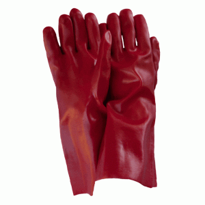Omni 27cm Pvc Open Cuff Wrist Length Glvs