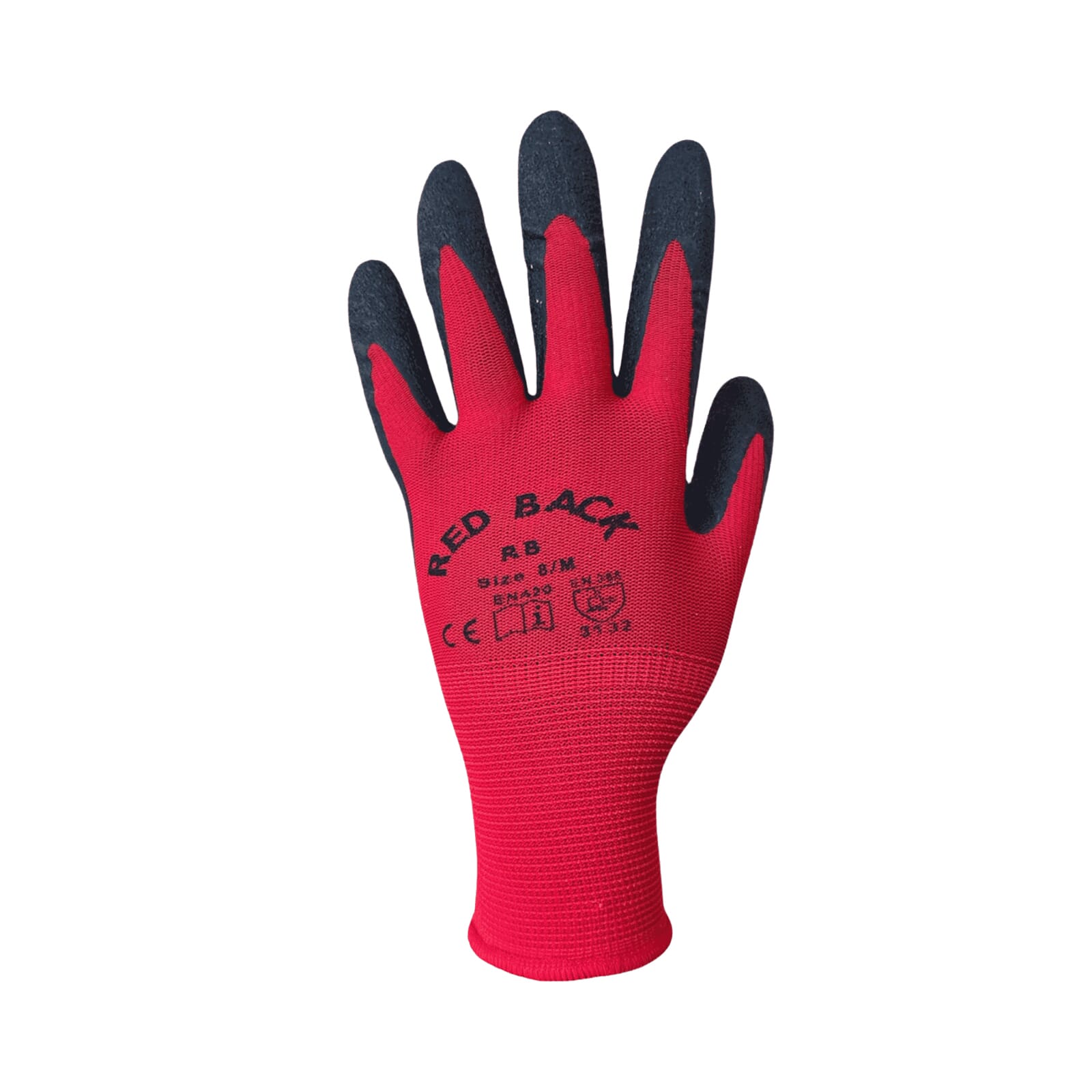 Omni Red Back Gloves Small