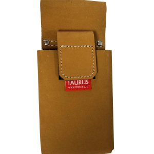 Taurus Leather Rugged Smartphone Pouch Barley